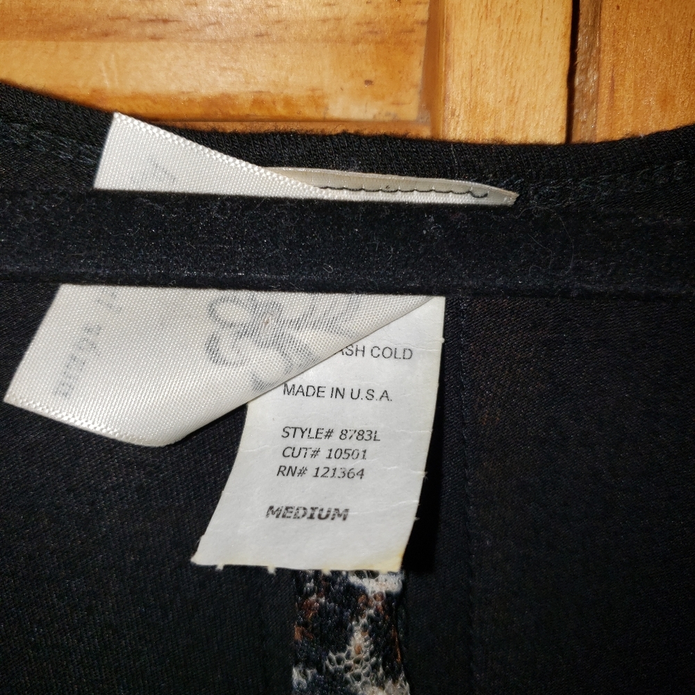Vocal Shark bite Embellished Long Sleeve T… - Picture 9 of 9